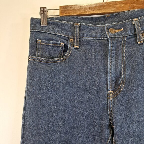 Uniqlo Slim Fit Blue Ankle Jeans Size 30 - Picture 4 of 8